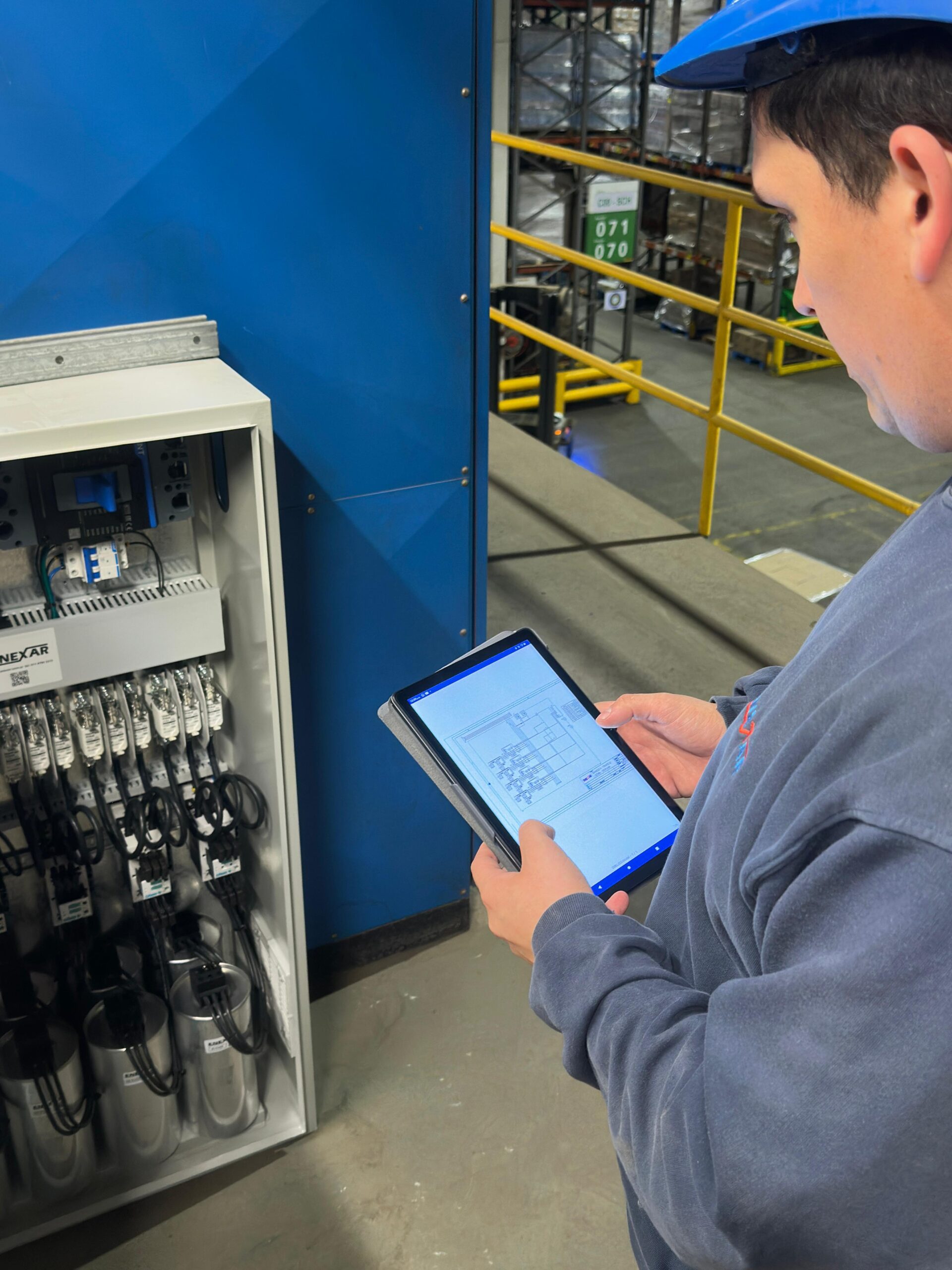 Fabricación e Instalación de Bancos de Capacitores para Centro de Logística COTO